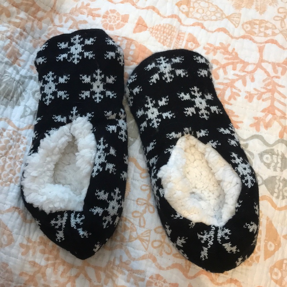 Fuzzy slippers